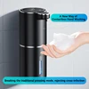 HQ Foaming Soap Dispenser Wall-Mounted No Drilling Required Long Battery Life Type-C Charging automatic soap dispenser 6