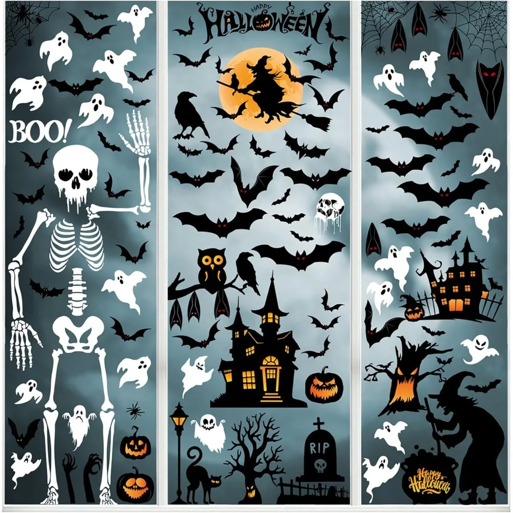 Halloween Window Stickers Decorations 1