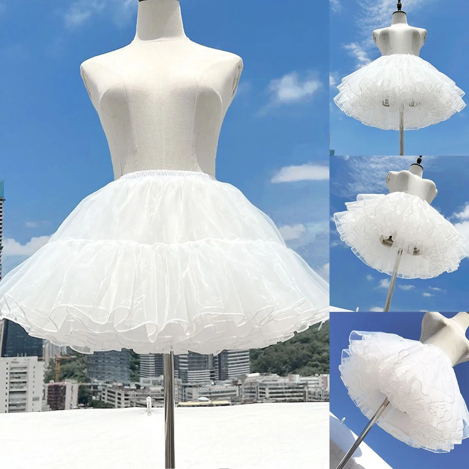 

Women's Carnival Costume Tulle Skirt 50s Tutu Skirt Short Ballet Underskirt Petticoat Tutu Carnival Costume Skirts for Men