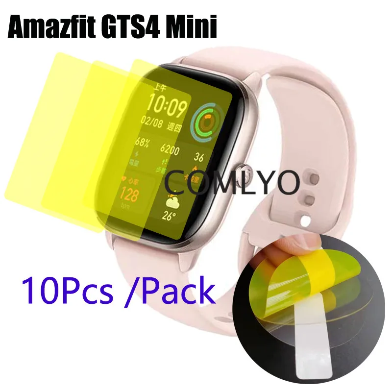 

10 шт./упаковка, ультратонкая Защитная пленка для смарт-часов