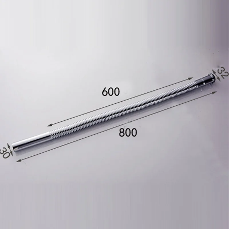 Brass Hose Siphon Flexible Sink Drain Bathroom Kitchen Basin Water Tube Pipe DN30 Sink Waste Set Bathtub Accessories