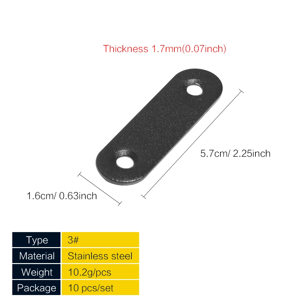 10pcs-57X16mm