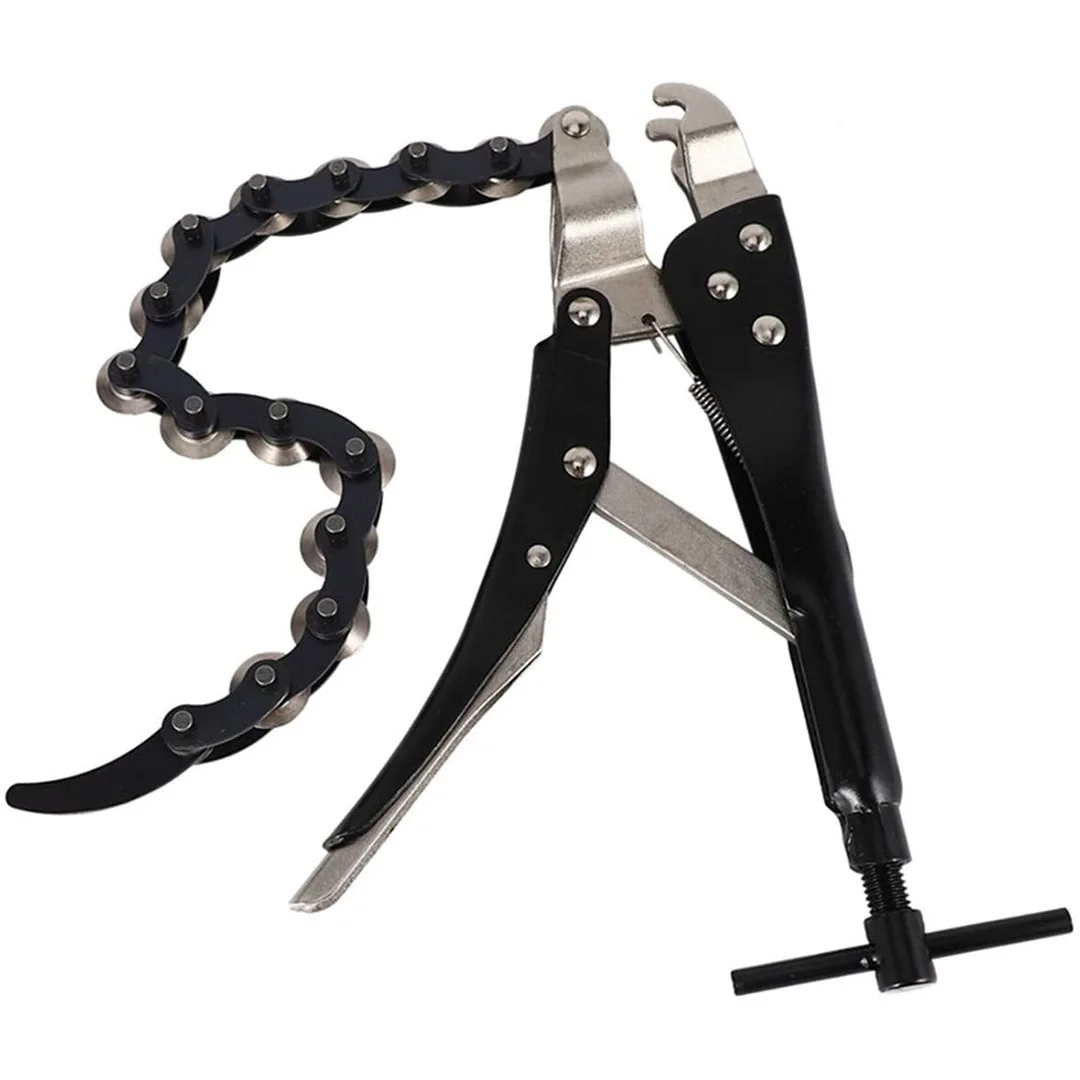 Car Exhaust Pipe Cutter Plier Multi Wheel Chain Lockgrip Tube Wrench