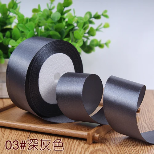 Satin Ribbon Collection for DIY Crafts and Gift Wrapping Accessories