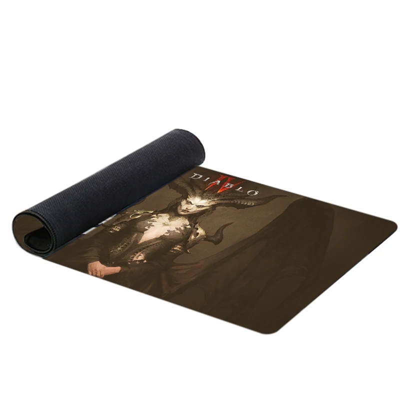Grande Borracha Gaming Mouse Pad Gamer Mousepad Mat Anti-slip Computador Laptop Desk Teclado Diablo xl 40x90cm - Imagem 6