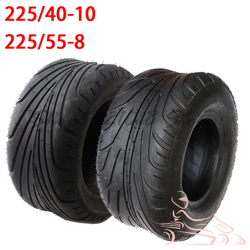 

225/55-8 Tire 225/40-10 Tyre 18x9.50-8 Front or Rear 8inch 10inch 6PR Electric Scooter Vacuum Tires For Harley Chinese Bike