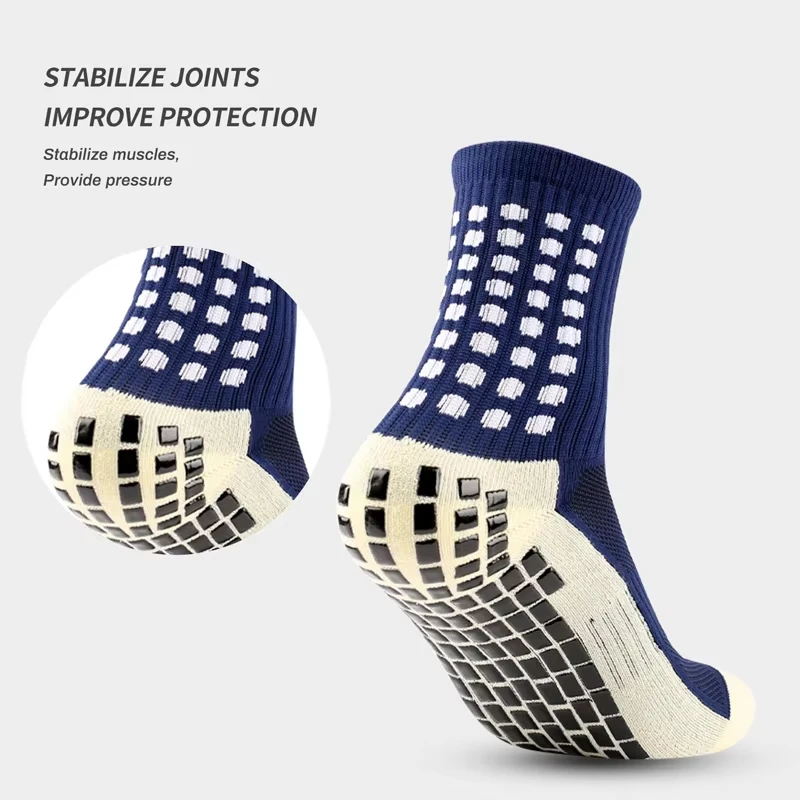 Enhanced Grip Athletic Anti-Slip Socks