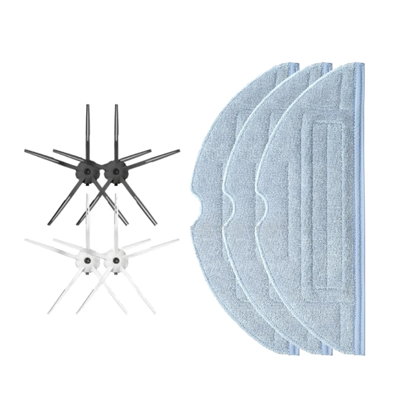 

Mopping Cloths Side Brush For Xiaomi Roborock T7 T7plus S7 Vacuum Cleaner Cleaning Pads Robot Vacuum Part