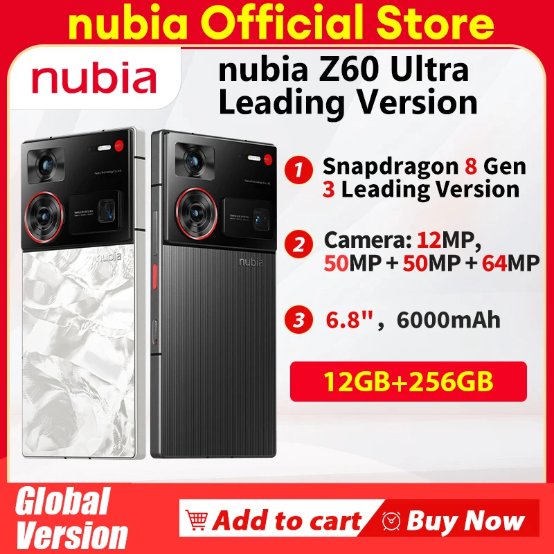 スマートフォン本体 Nubia z60 ultra Leading Version 12/256GB Nubia Z60 Ultra Leading Version review: Fantastic cameras