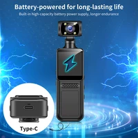 NEW 4K Ultra HD Action Mini Camera 180 Rotatable Vlog Wifi Sports Cam Waterproof Case Helmet Travel Bicycle Driver Recorder 6