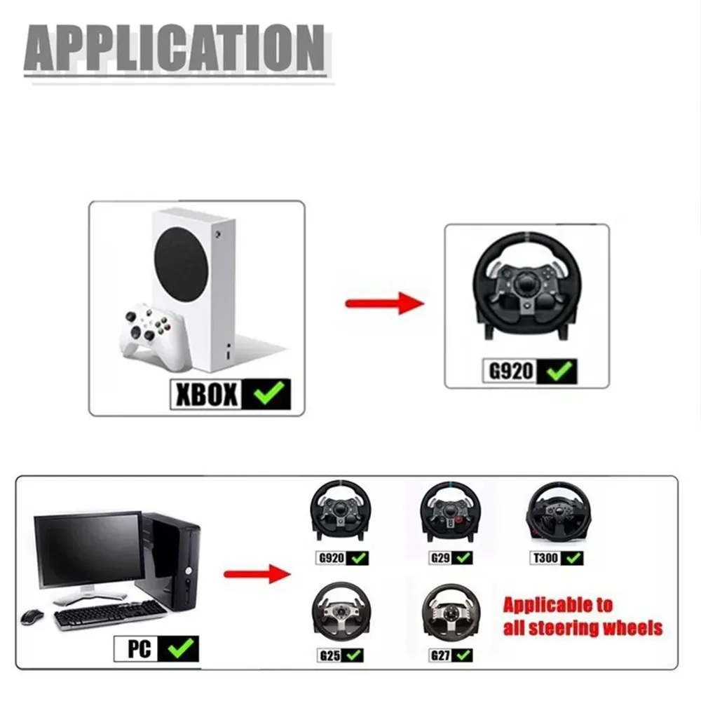 Universal Racing Game USB Handbrake And Fixing Clamp Bracket For XBOX1 XSS XSX For Logitech G920 PC All Steering Wheel Available