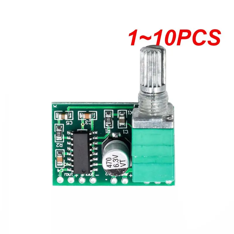 

1~10PCS PAM8403 Mini 5V Audio Digital Power Amplifier Board Audio Amplifier USB Power Supply 2*3W Volume Control Power Amplifier