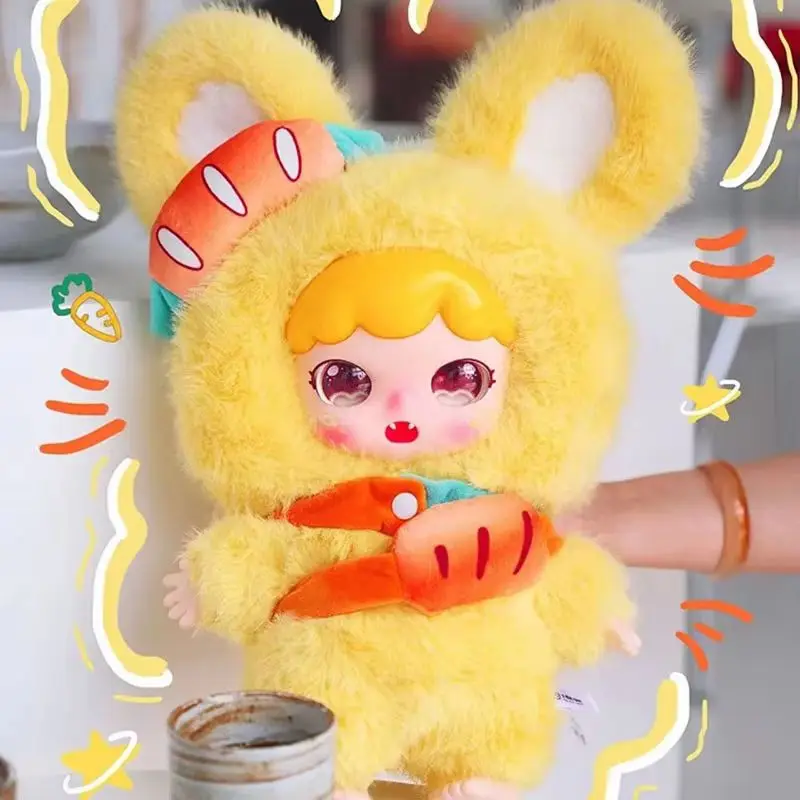 Genuine Baby Three Little Sweet Tooth Animal Dessert 400% Large Series Blind Box Cute Female Gift Ornament Figure Trendy Toy