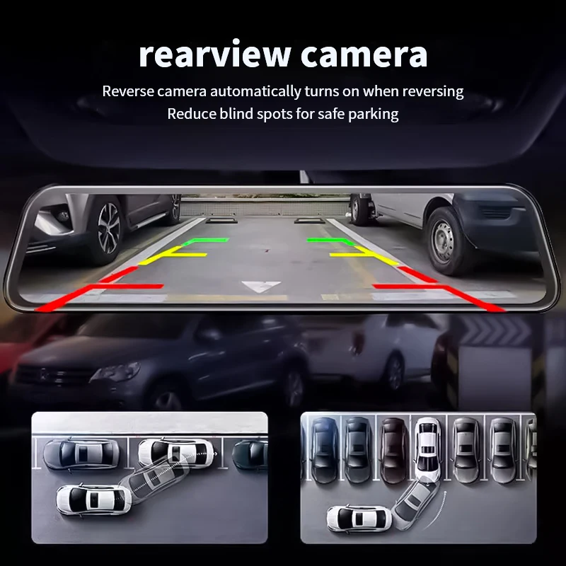 1 Set AHD Car Rear View Camera 12V Night Vision Backup Parking Reverse Camera Waterproof HD Color Image Video Vehicle Camera