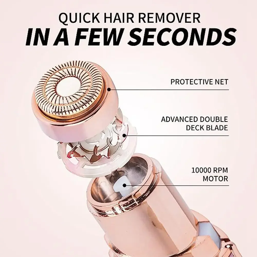 Epilator Face Hair Removal Painless Facial Shaver Electric Trimmer Hair Remover Bikini Depilator Shaving Machine for Women Men electric shaver body hair trimmer hair removal epilator facial hair epilator