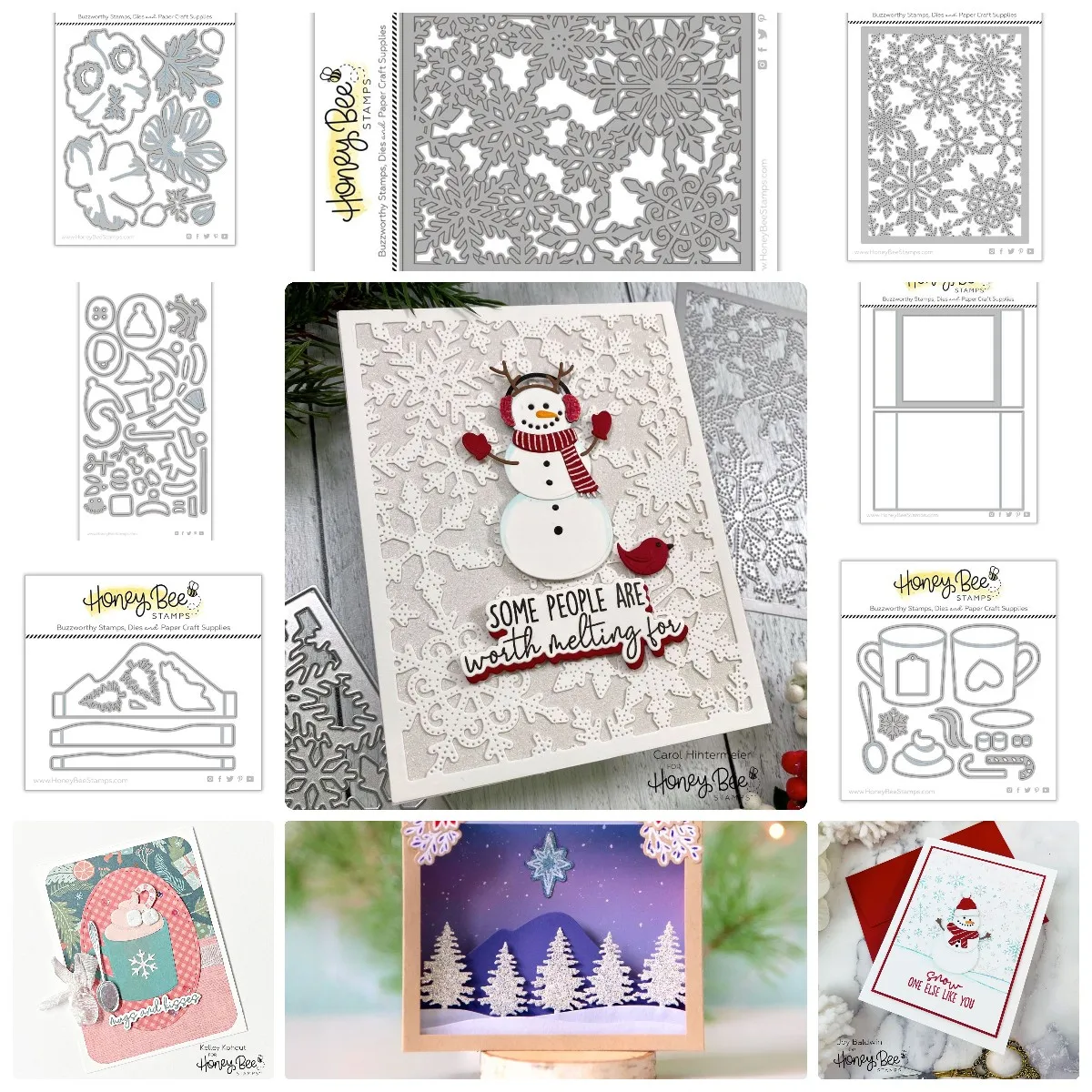 

Exquisite Snow Christmas Series metal cutting die technology card making template manual DIY New 2022