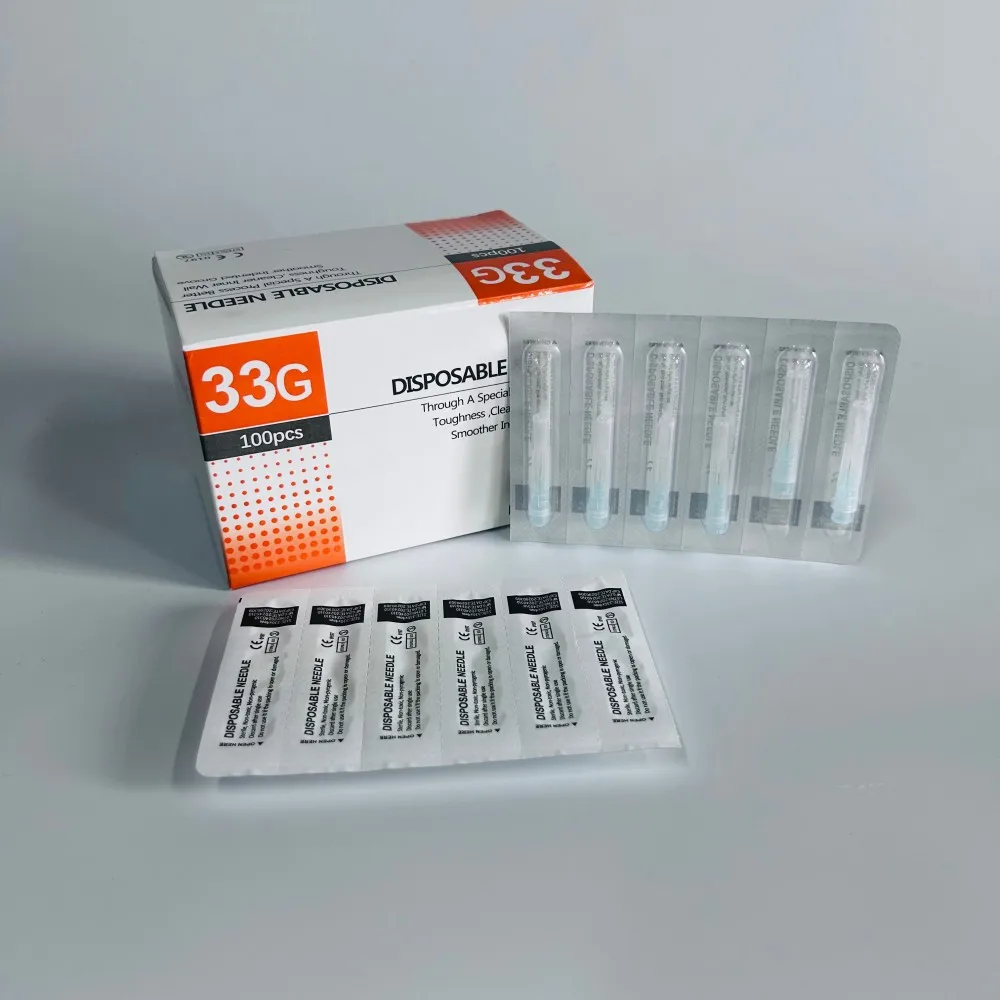 Disposable Needle 33G 4mm 6mm 13mm Painless Sterile Stainless Steel Tool Needle