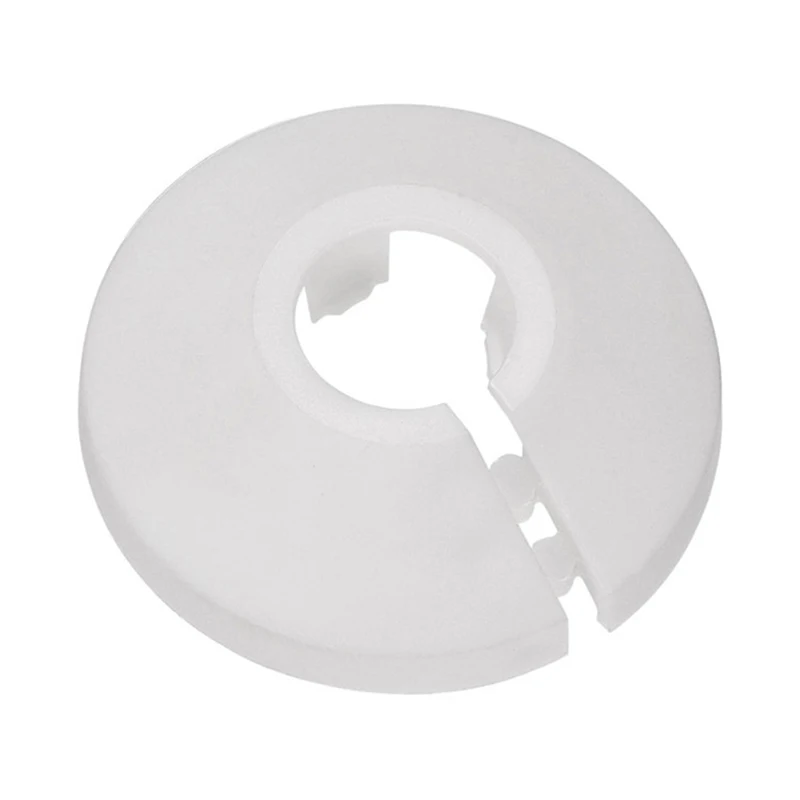5Pcs Radiator Pipe Collars Shower Faucet Angle Valve Pipe Plug Decoration Cover Snap-on Plate Kitchen Faucet Accessories