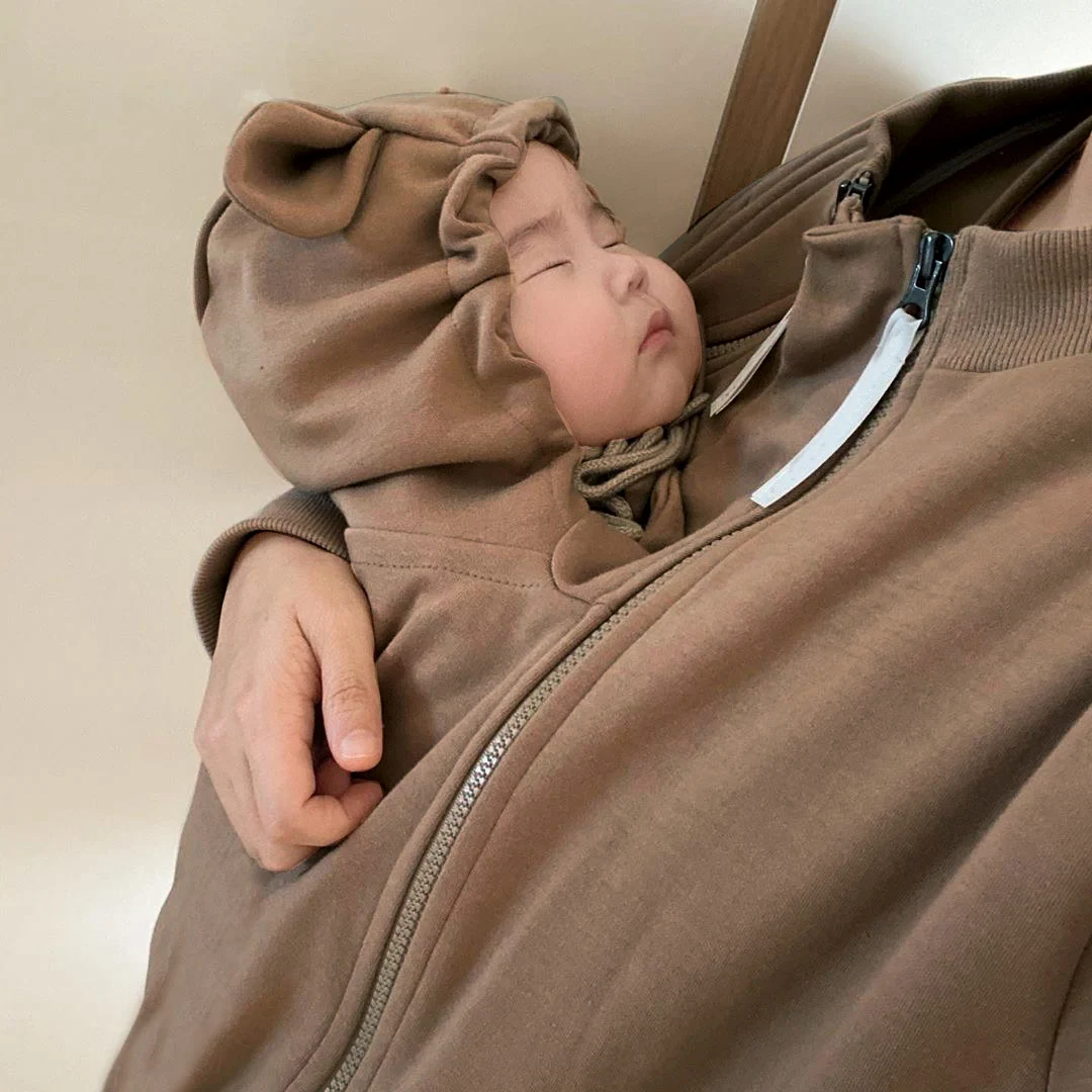 Canguru pai-criança de uma peça do bebê da mãe do bebê roupas de