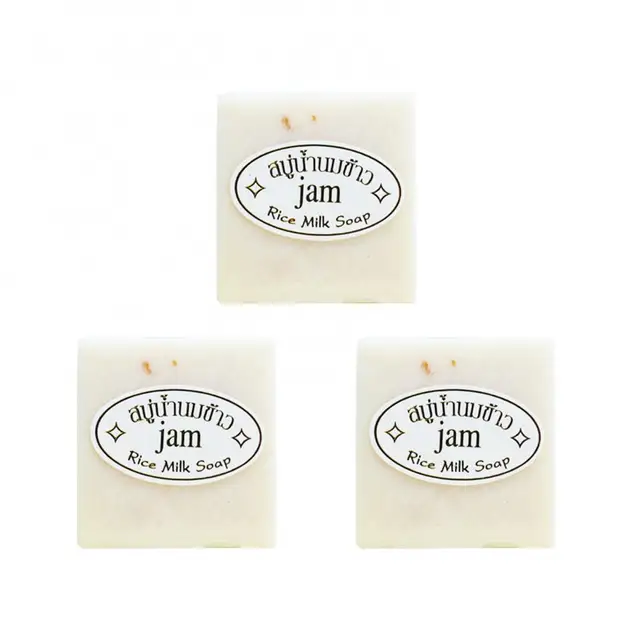 1/2/3PCS Nourishing Formula Thailand Wholesale Nourishing Youthful Glow Thailand Jam Rice Milk Soap