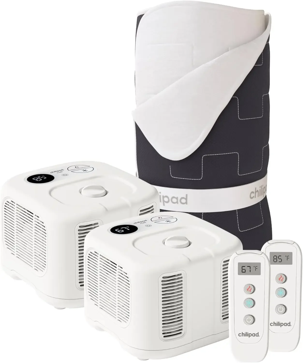 Cube Bed Cooling System - Cooling & Heating Mattress Topper, Dual Zone Individual Bed Temperature, Cool Sleep Enhancement 2