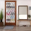 24 Pockets Over the Door Shoe Organizer Large Mesh Pockets Transparent Fabric Shoe Rack Storage Bag For Bedroom 2