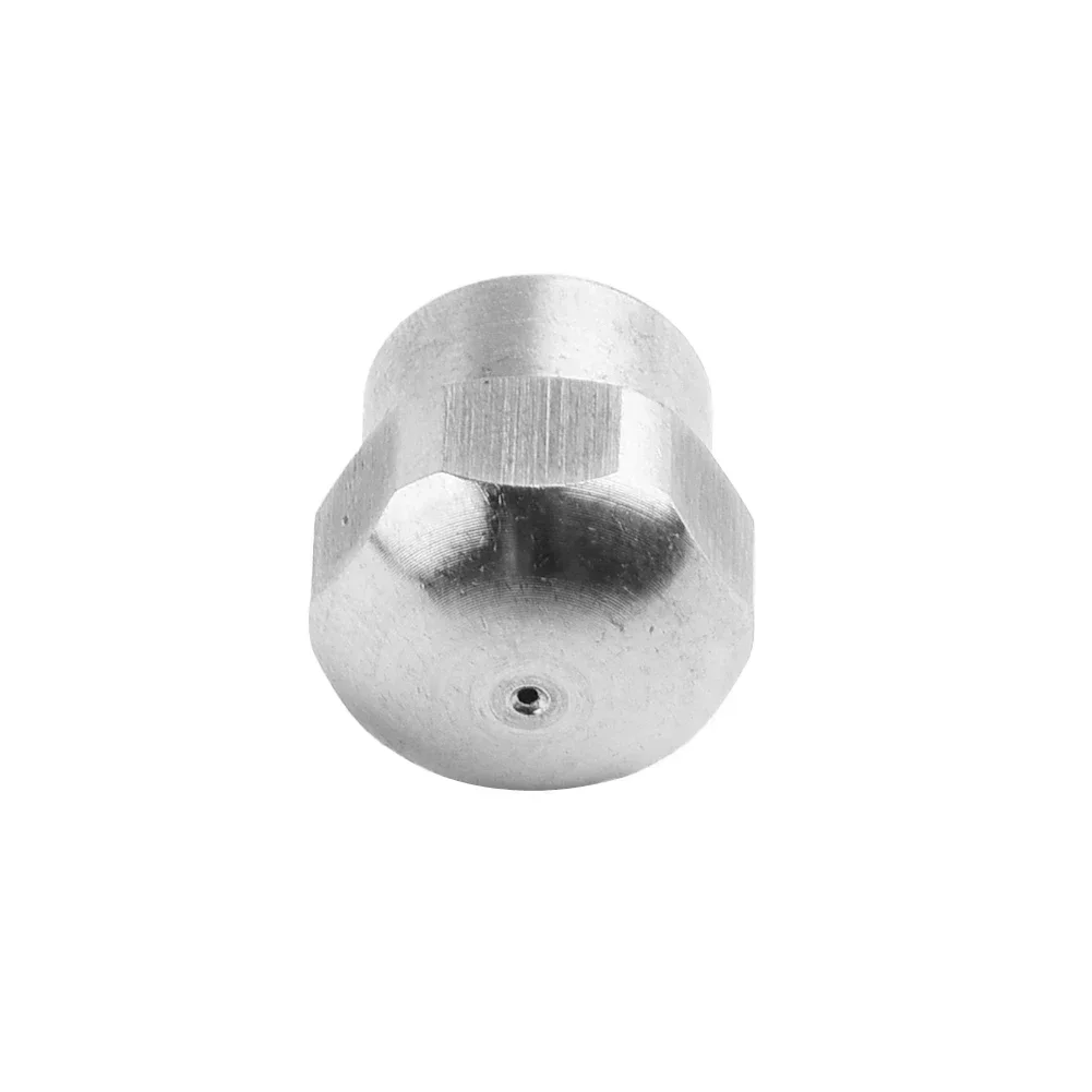 Washers Equipment Sewer Cleaning Nozzle 1/8&rdquo; Stainless Steel High Pressure Pipe Drain sewer pipe unblocker