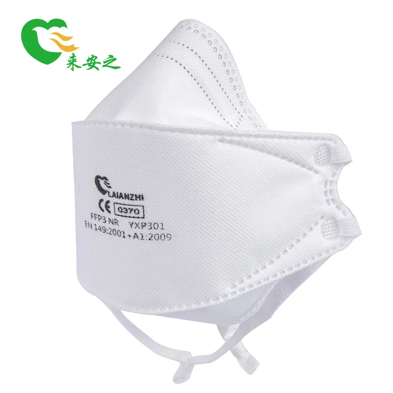 FFP3 Facial Fish Face Mask Protection CE Approved Individual Pack Soft Adjust Headband Foldable Masks reusable Adult Respirator facial mask
