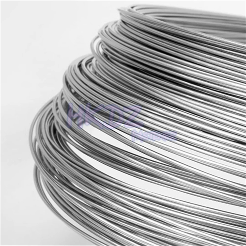 304 Stainless Steel Wire Single Bright Stainless Wire Diameter 0.1-3.0mm  Length 1m/5m/10m