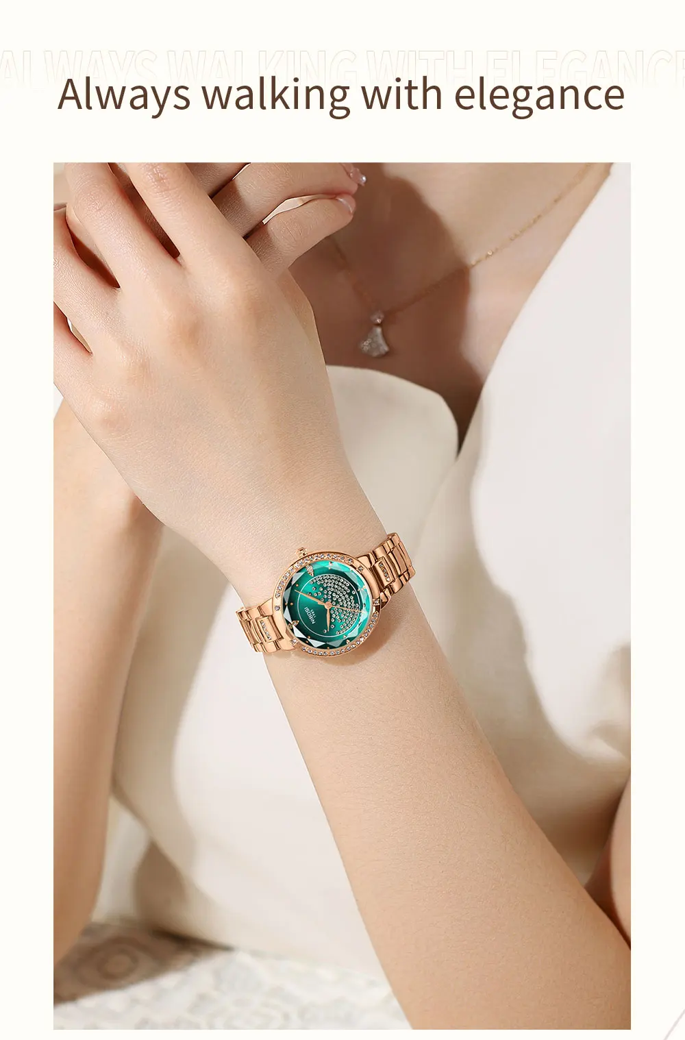 Nibosi 2687 Crystal Sky Women’s Watch