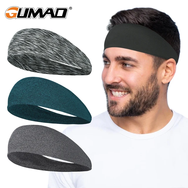 Cintas para el pelo deportivas para correr, Bandana antitranspirante,  absorbente de sudor, para Yoga y Tenis - AliExpress