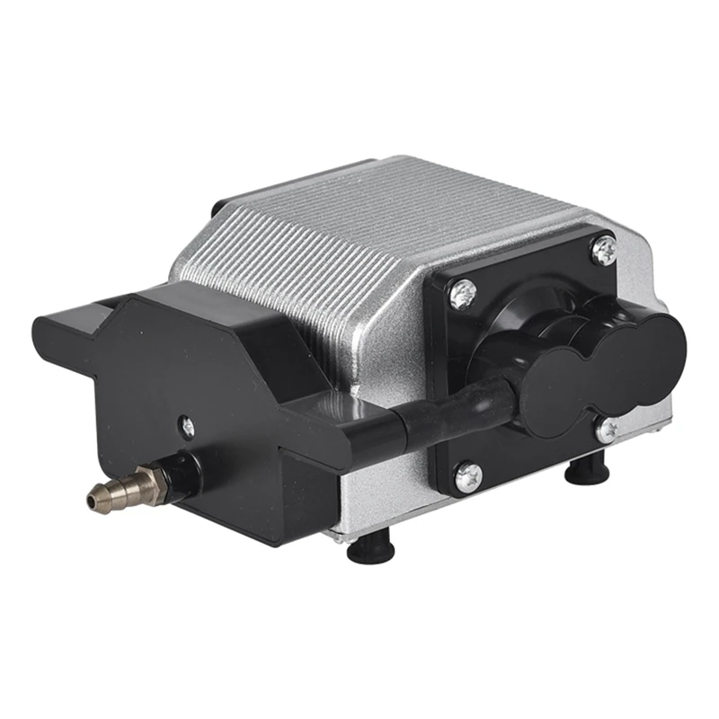 

Электромагнитный кислородный насос 12 В, кислородный насос для аквариума, маленький бытовой уличный аэратор, воздушный насос для пруда, американская вилка