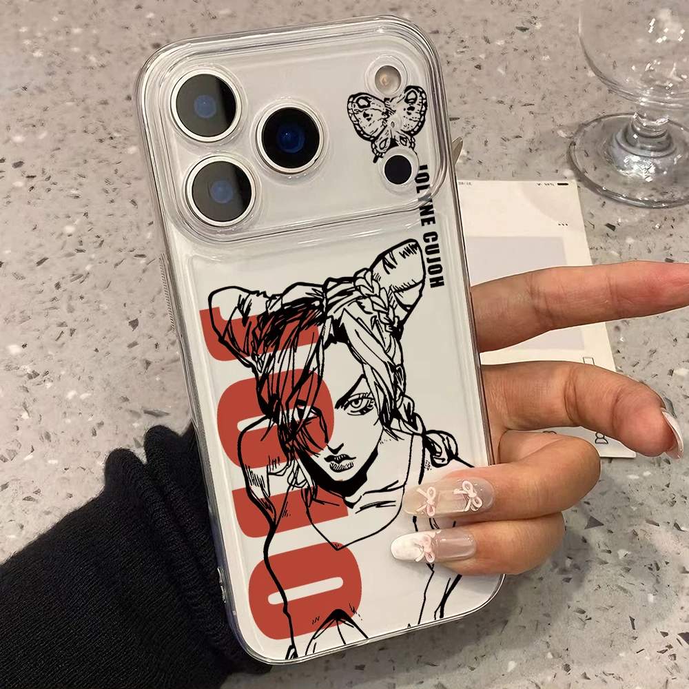 JoJo Bizarre Adventure Soft TPU Transparent Phone Case