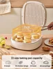 1400W Large Capacity Electric Baking Pan Home Double-sided Heating Pancake Machine Pie Pizza Bak Pan 3 Gear Adjust Grill Machine 4