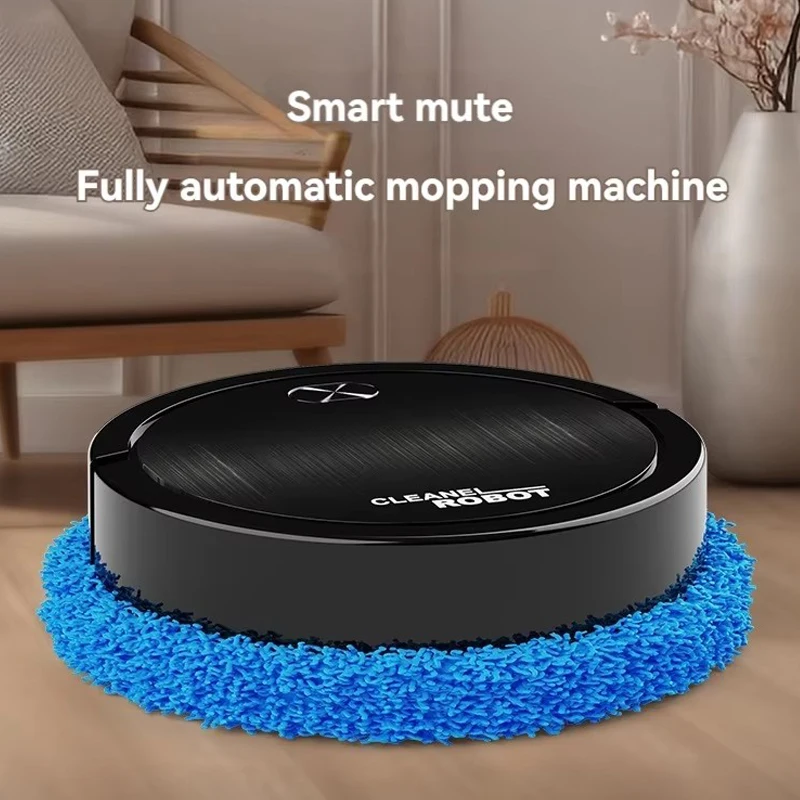 Electric Floor Mopping Robots Silent Floor Scrubber Cleaning Experts Wet and Dry Smart Home Floor Sweeping Automatic Clean Robot 3