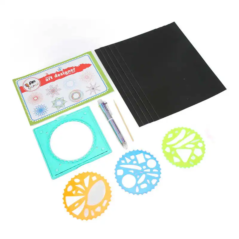 Spirograph-  Ʈ, ٱ   ABS öƽ ׸ 6   , ̿