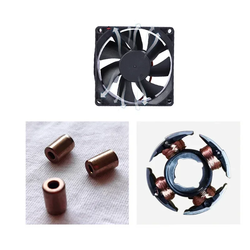 Mini Quiet Ventilador 120mm 90mm 80mm 70mm 60mm Fans DC 12v 24v 5v Sleeve Bearing Industrial Cooling