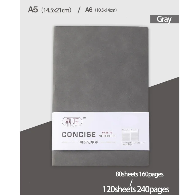 Notebook Business Sheepin Notepad Lined Daily Office Notebook Journal Stationery A6 160pages