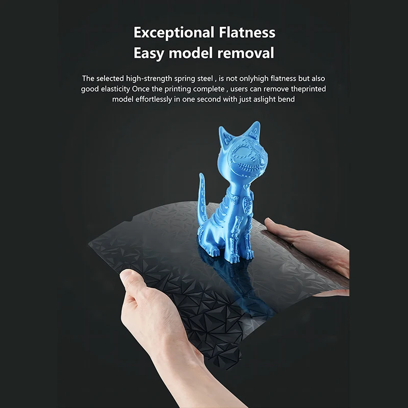 Creality K1C 빌드 플레이트, Ender 3 v3 KE 빌드 플레이트, 235X235mm 부드러운 PEY PET PEO 시트, Ender 3 v3 se 빌드 플레이트