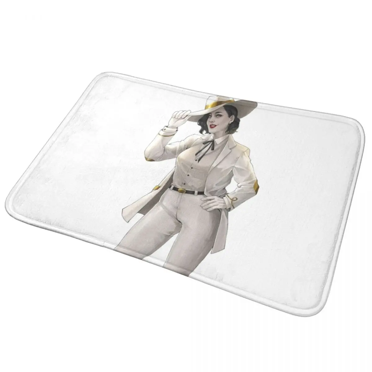 

Lady Dimmadome Doormat Anti-skid Super Absorbent Bathroom Floor Mats Home Entrance Rugs Kitchen Bedroom Carpet Hallway Footpad
