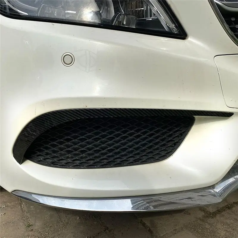 메르세데스 벤츠 CLS 클래스 C218 X218 2014-2017 AMG 라인용 A13Z-프론트 범퍼 스포일러 (블랙)