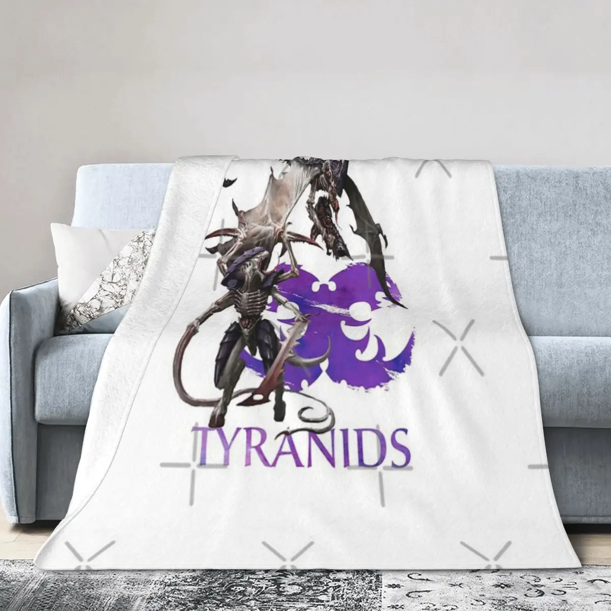 Tyranids Una Coperta In Micro Pile Ultra-Morbida