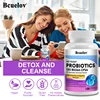Bcuelov Probiotics 120 Billion CFU - 36 Strains with Prebiotics & Digestive Enzymes for Intestinal Digestion and Immune Support