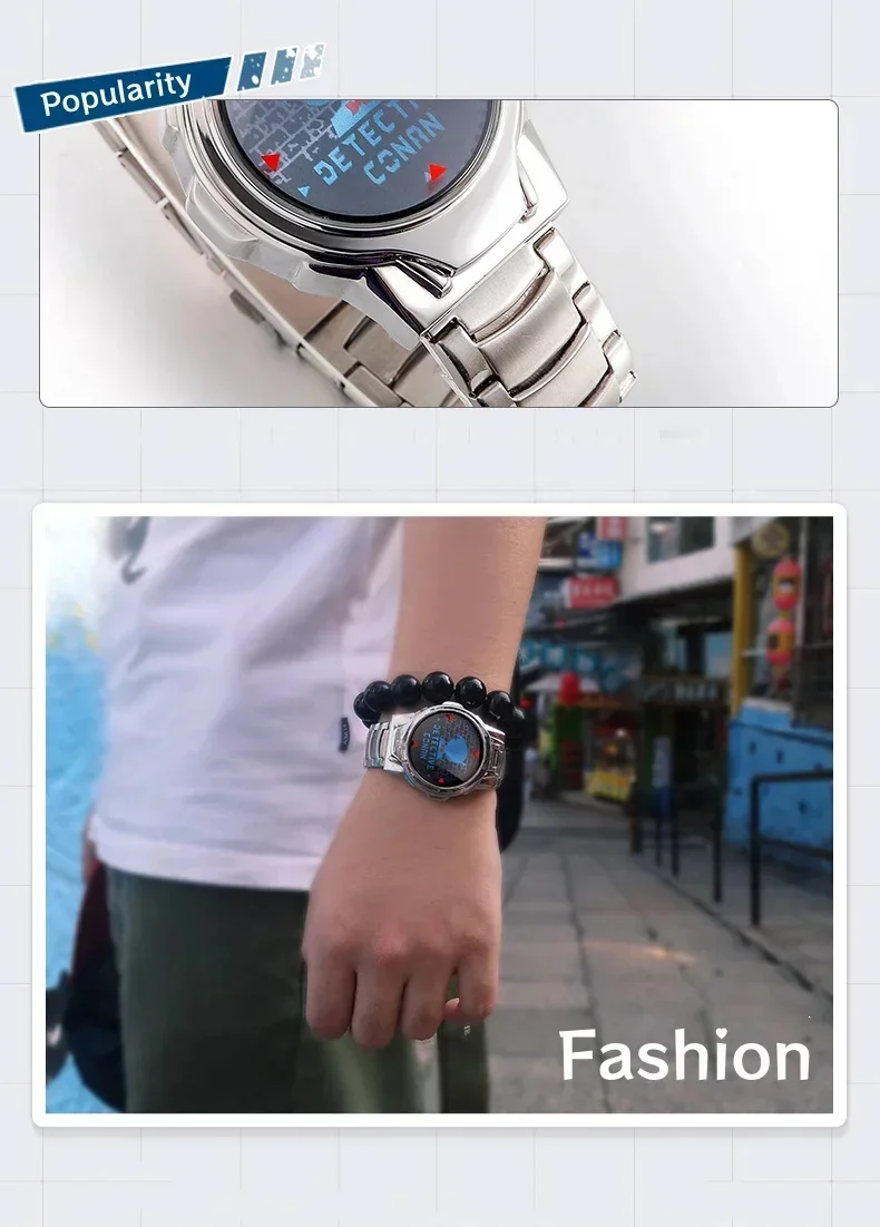 Detective Conan Character Gadget Watch for Children (Unofficial)