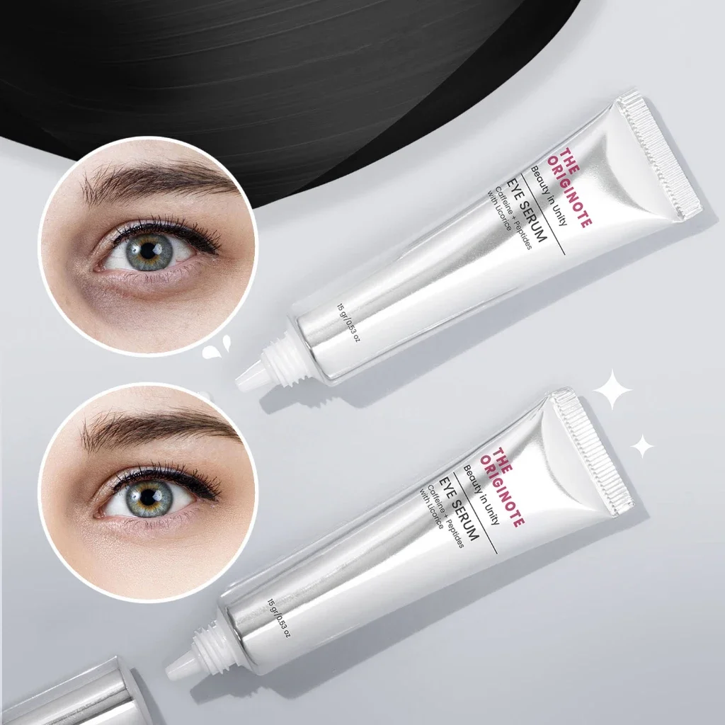 

15g The Caffeine Peptides Originote Eye Serum Licorice Extract Eye Treatment Eye Cream Brightens Tightens Eye Care Products