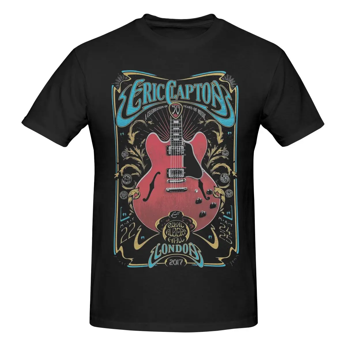 

Eric Clapton Men's Classic Unisex Cotton T-Shirt for Men & Women, Classic Tee