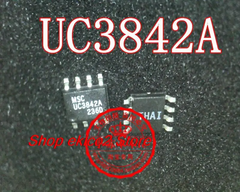 

10pieces Original stock UC3842A UC3842AN SOP8