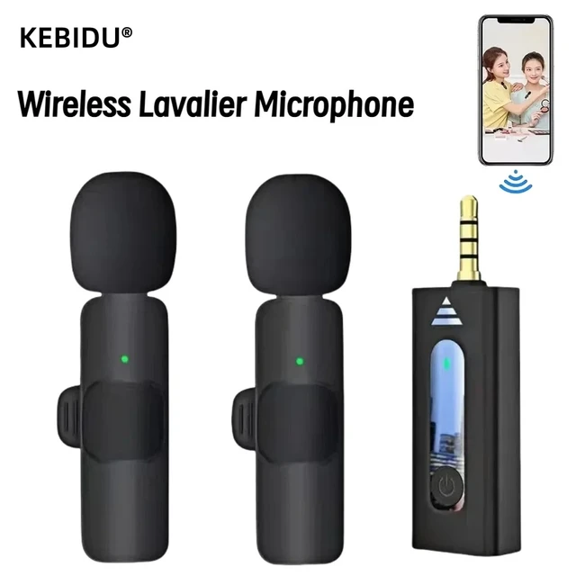 MICROFONE DE LAPELA S/ FIO KEBIDU