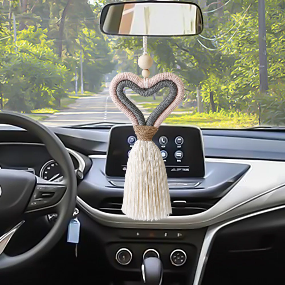  Trendy Car Accessories, Hanging Accessories, Hanging Rearview  Mirrors, Car Mounted Aromatherapy, Long-Lasting New Cards, Portable Car  Fragrances Rose Beaded Garland (AR, One Size) : Home & Kitchen