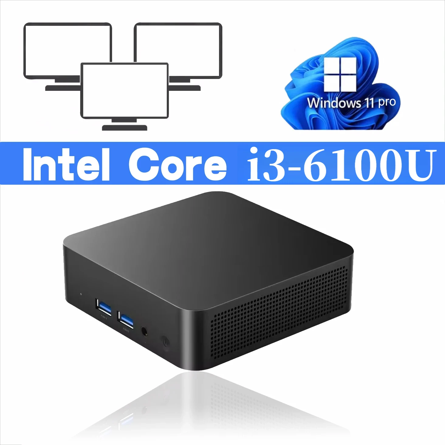 NEW Intel Core i9 8950HK or Core i3 6100U Gaming Mini PC Windows